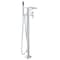Alfi Brand Polished Chrome Free Standing Floor Mount Bath Tub Filler AB2875-PC - alternate 1